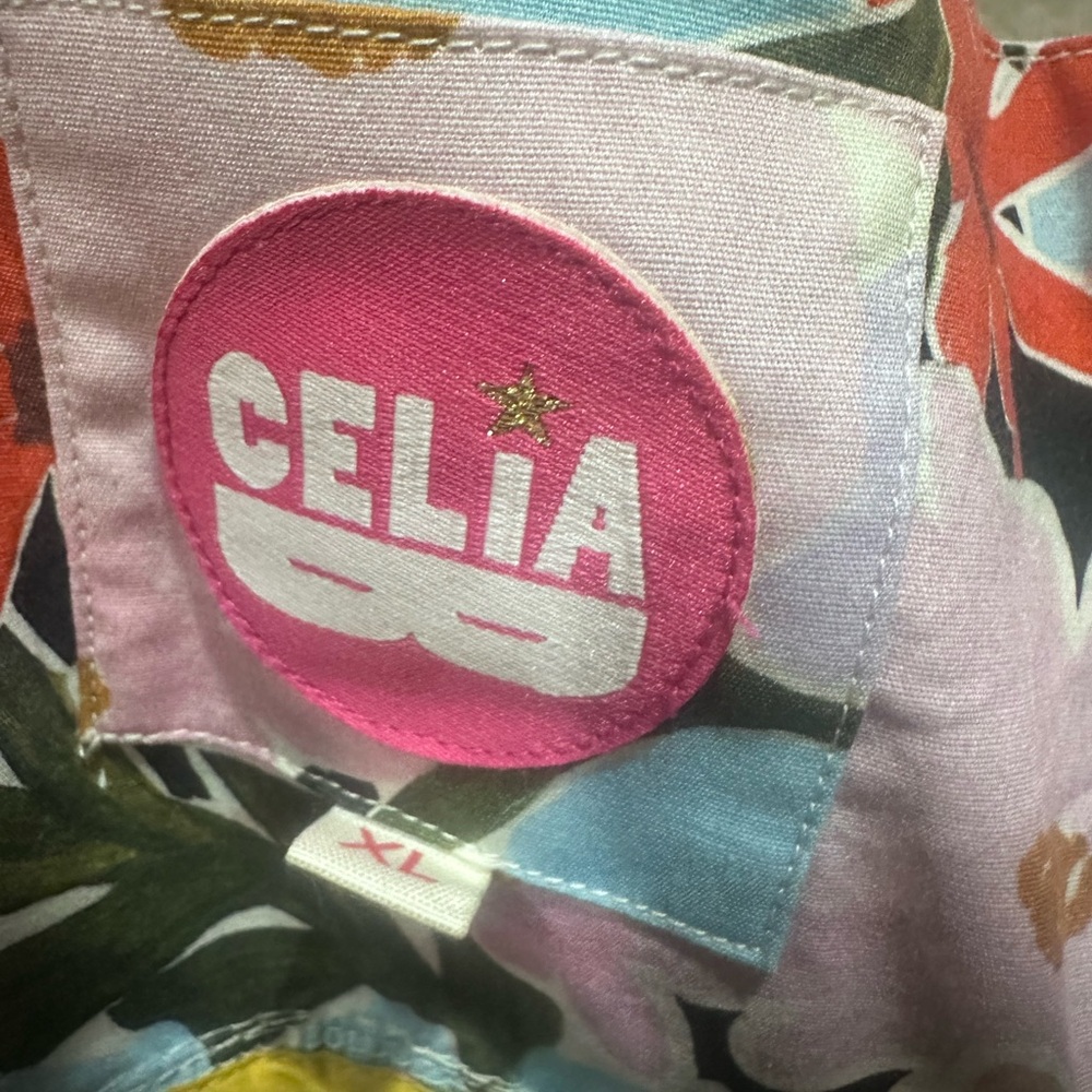 Celia B Women's Multicolor Kaira Dress Size XL NWOT - Picture 8 of 8